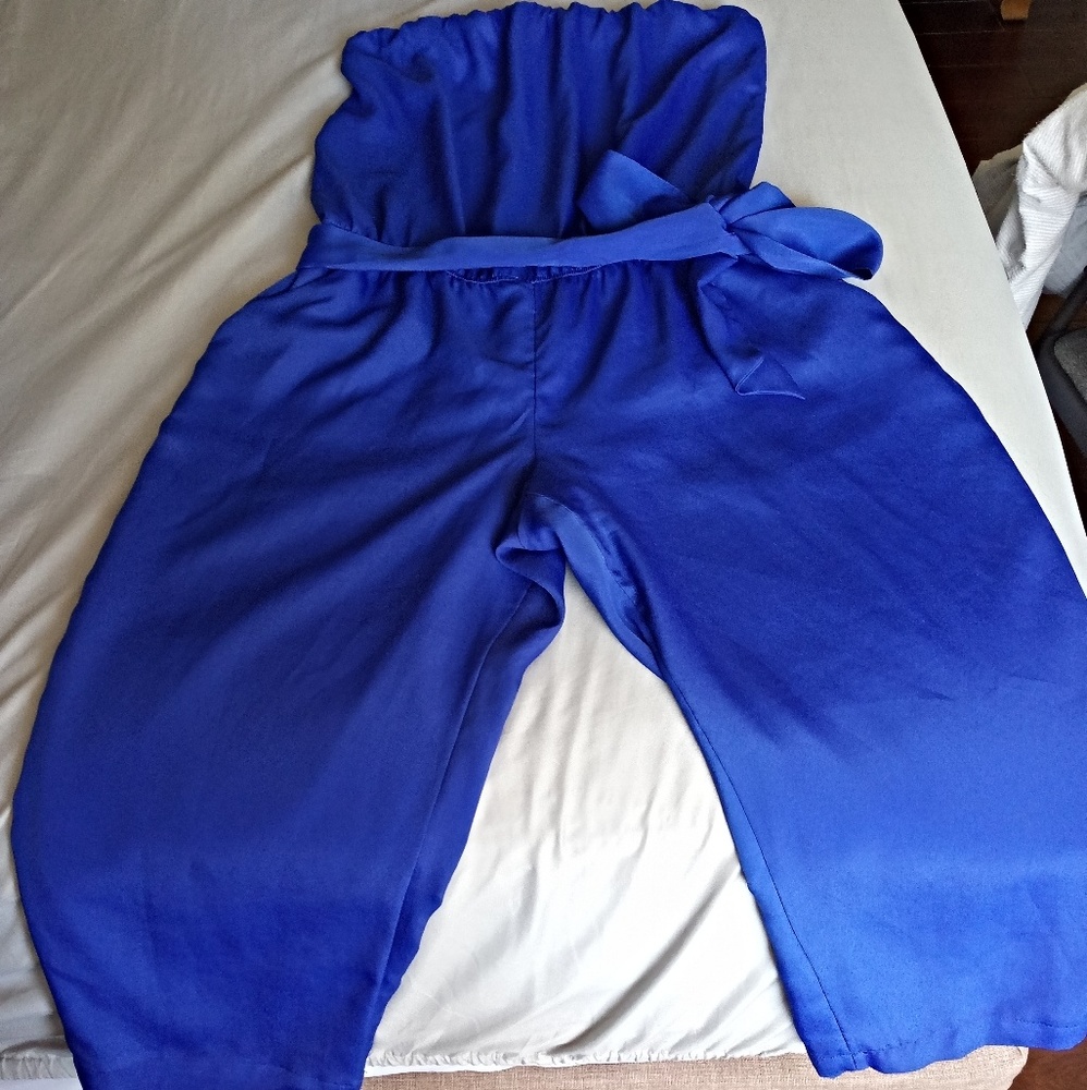 Blue Romper